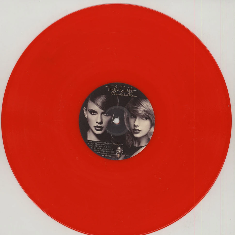 Taylor Swift Vs. Madonna - Bad Blood / Bitch I'm Madonna Feat. Kendrick Lamar Colored Vinyl Edition