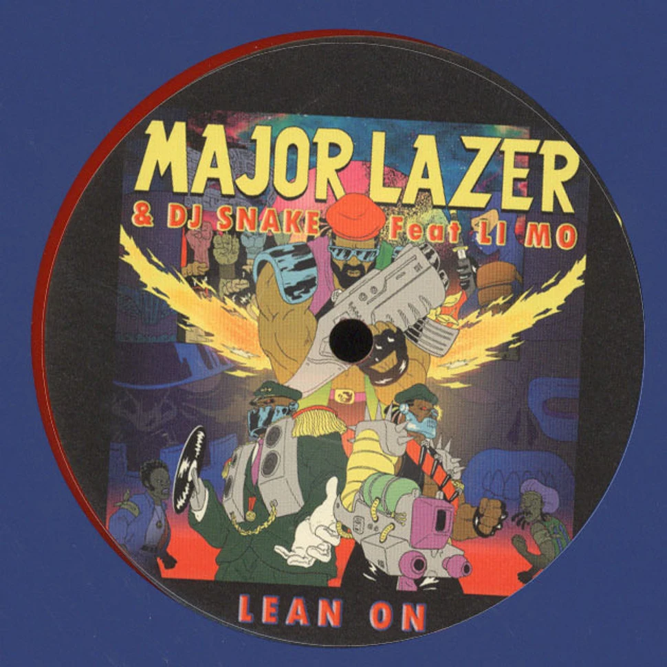 Major Lazer & DJ Snake - Lean On Red Vinyl Edition