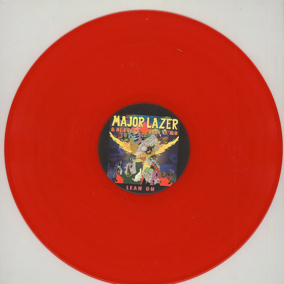 Major Lazer & DJ Snake - Lean On Red Vinyl Edition