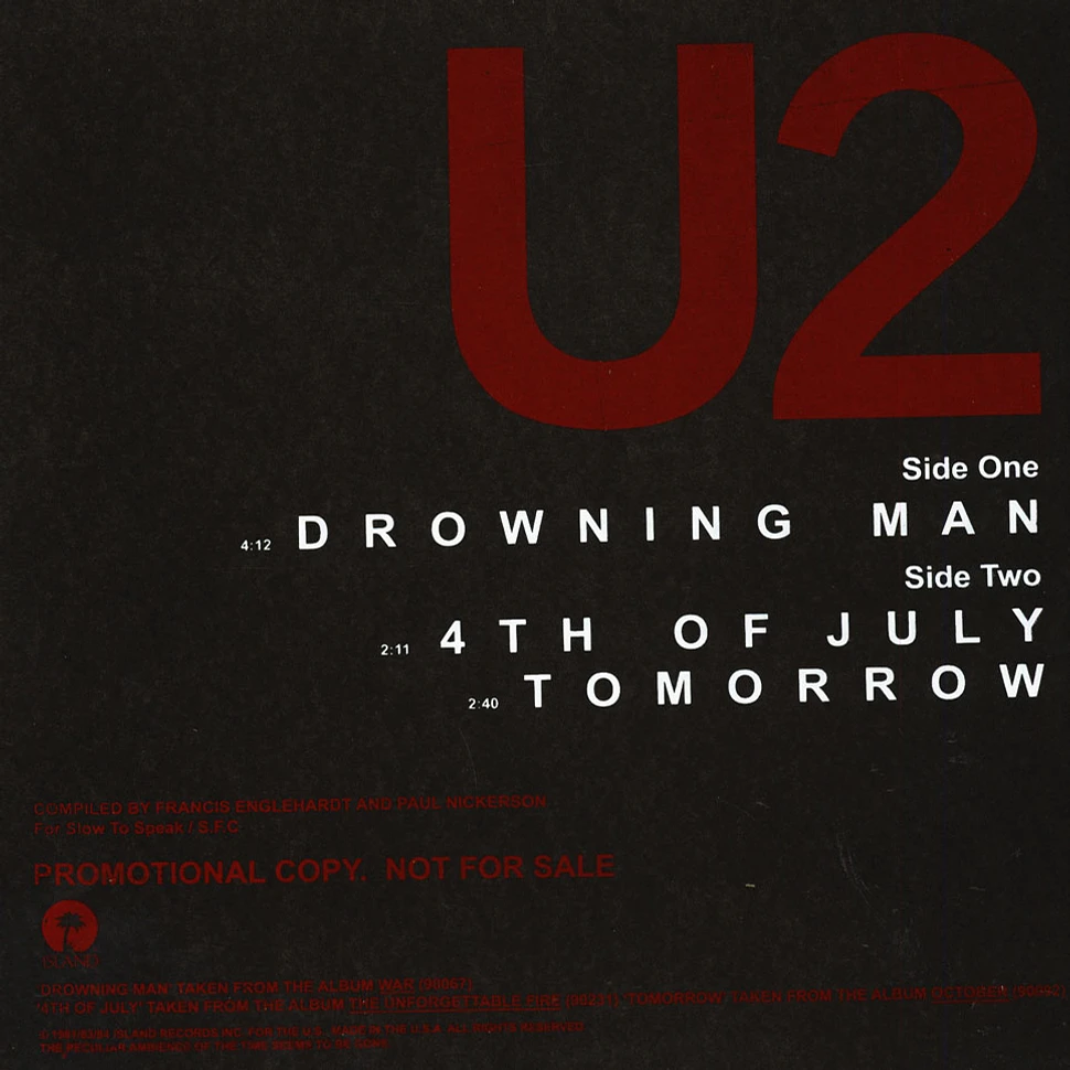 U2 - Drowning Man / 4th Of July / Tomorrow