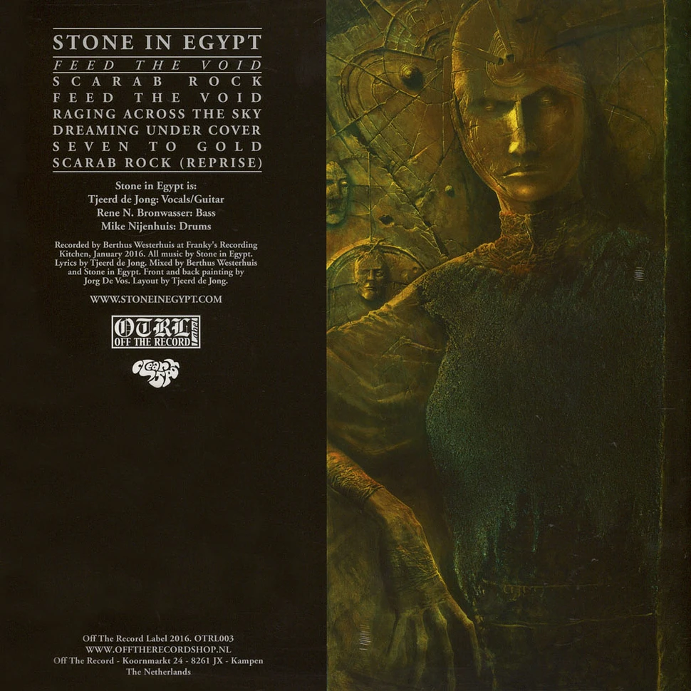 Stone In Egypt - Feed The Void Black Vinyl Edition