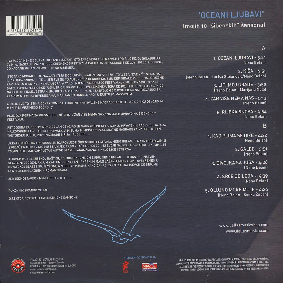 Neno Belan & Fiumens - Oceani Ljubavi