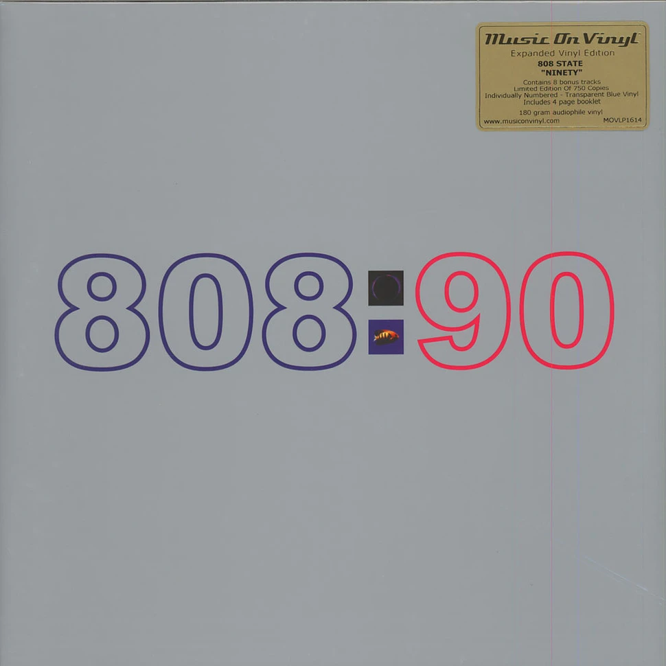 808 State - 808:90 Expanded Transparent Blue Vinyl Edition