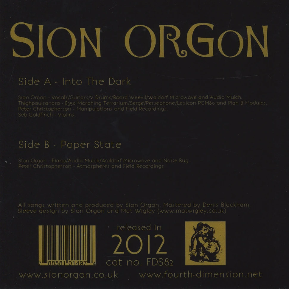 Sion Orgon - Into The Dark / Paper State