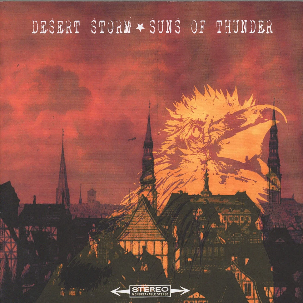 Desert Storm / Suns Of Thunder - Split 7" Red Vinyl Edition