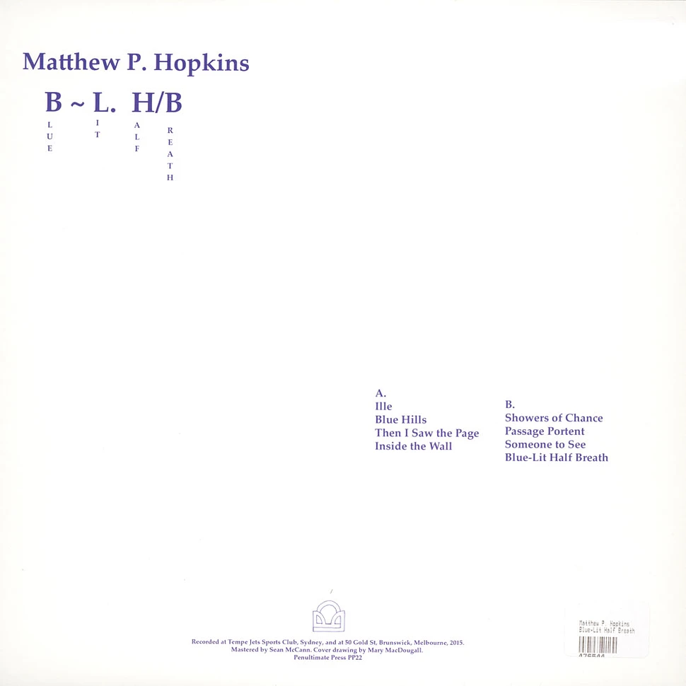 Matthew P. Hopkins - Blue-Lit Half Breath
