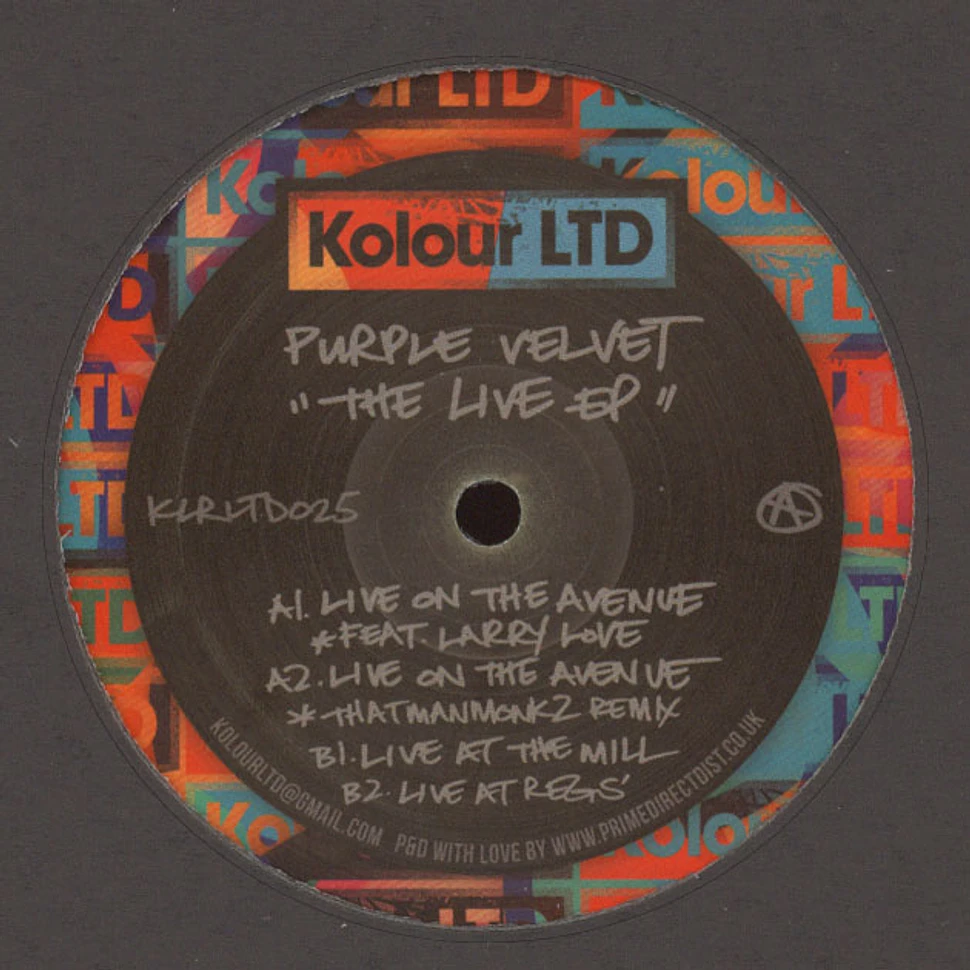 Purple Velvet - The Live EP