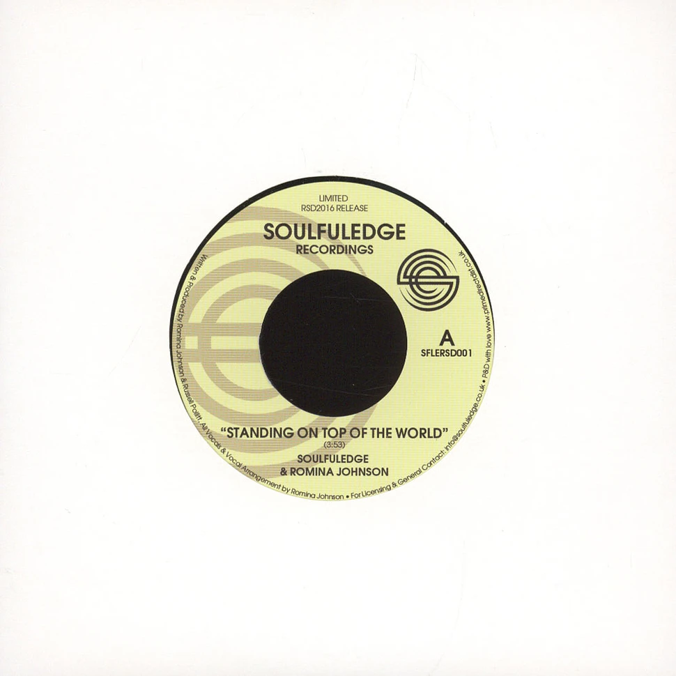 Soulfuledge & Romina Johnson - Standing on Top of the World / Show Me