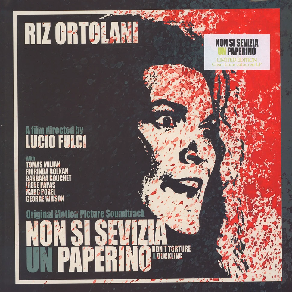 Riz Ortolani - OST Non Si Sevizia Un Paperino Clear Lime Vinyl Edition