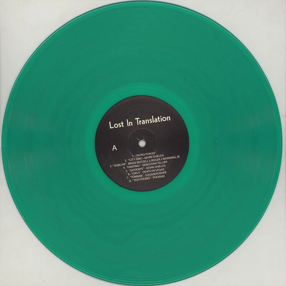 V.A. - OST Lost In Translation Green Vinyl Edition