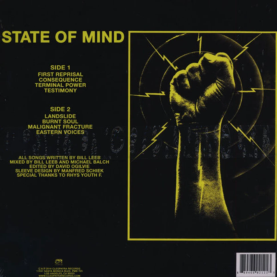 Front Line Assembly - State Of Mind Yellow Vinyl Edition