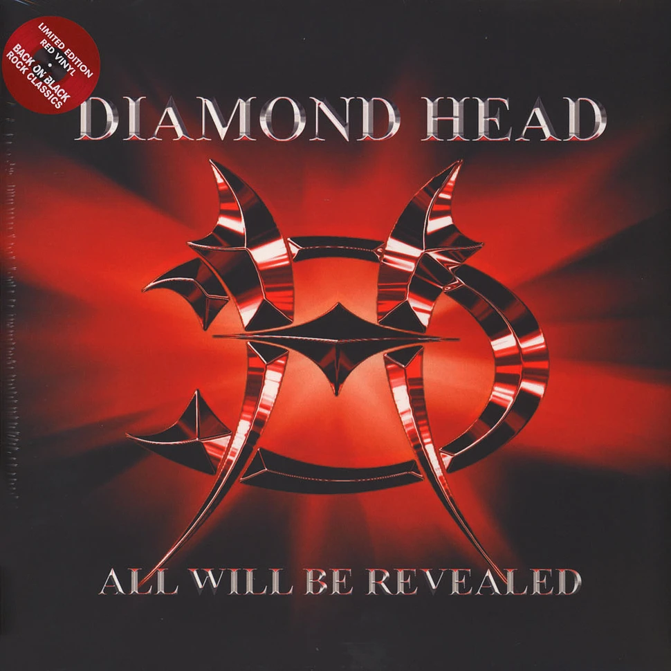 Diamond Head - All Will Be Revealed Limited Red Vinyl Edition
