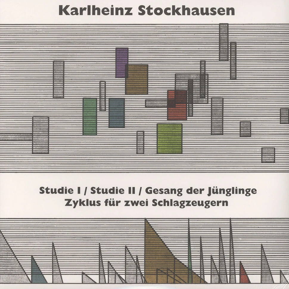 Karlheinz Stockhausen - Studie I & II, Gesang Der Jünglinge, Zyklus Für Zwei Schlagzeugern