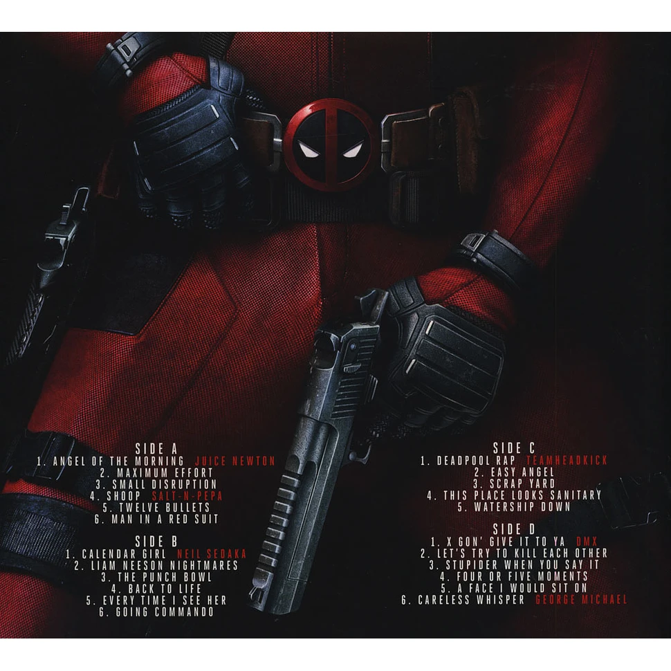 Tom Holkenborg aka Junkie XL - OST Deadpool Red & Black Starburst Vinyl Edition