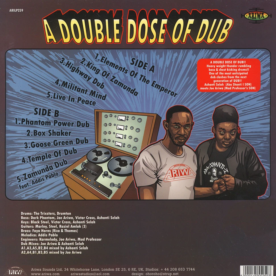 Joe Ariwa & Ashanti Selah - A Double Dose Of Dub