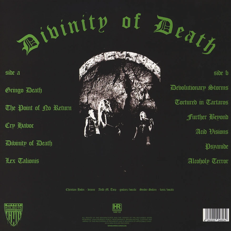 Nekromantheon - Divinity Of Death Black Vinyl Edition