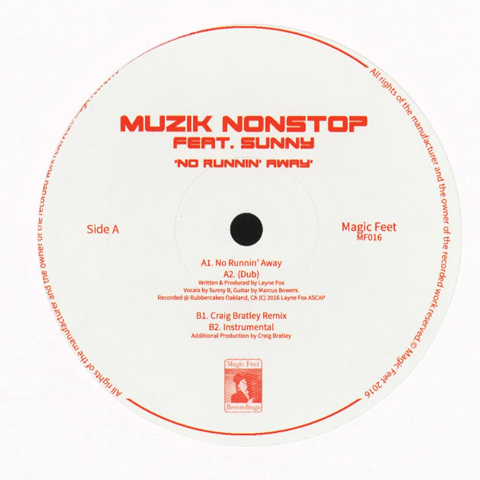 Musik Nonstop - No Runnin Away Feat. Sunny