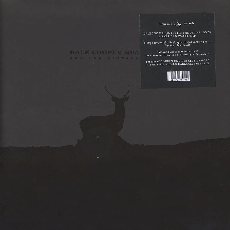 The Dale Cooper Quartet & The Dictaphones - Parole De Navarre Black Vinyl Edition
