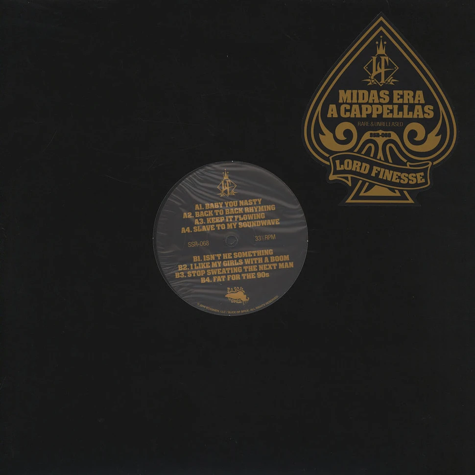 Lord Finesse - Midas Era A Cappellas (Rare & Unreleased)