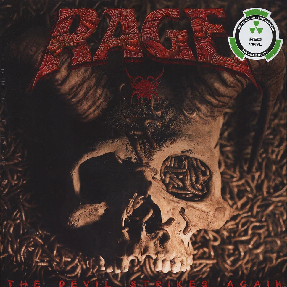 Rage - The Devil Strikes Again Red Vinyl Edition