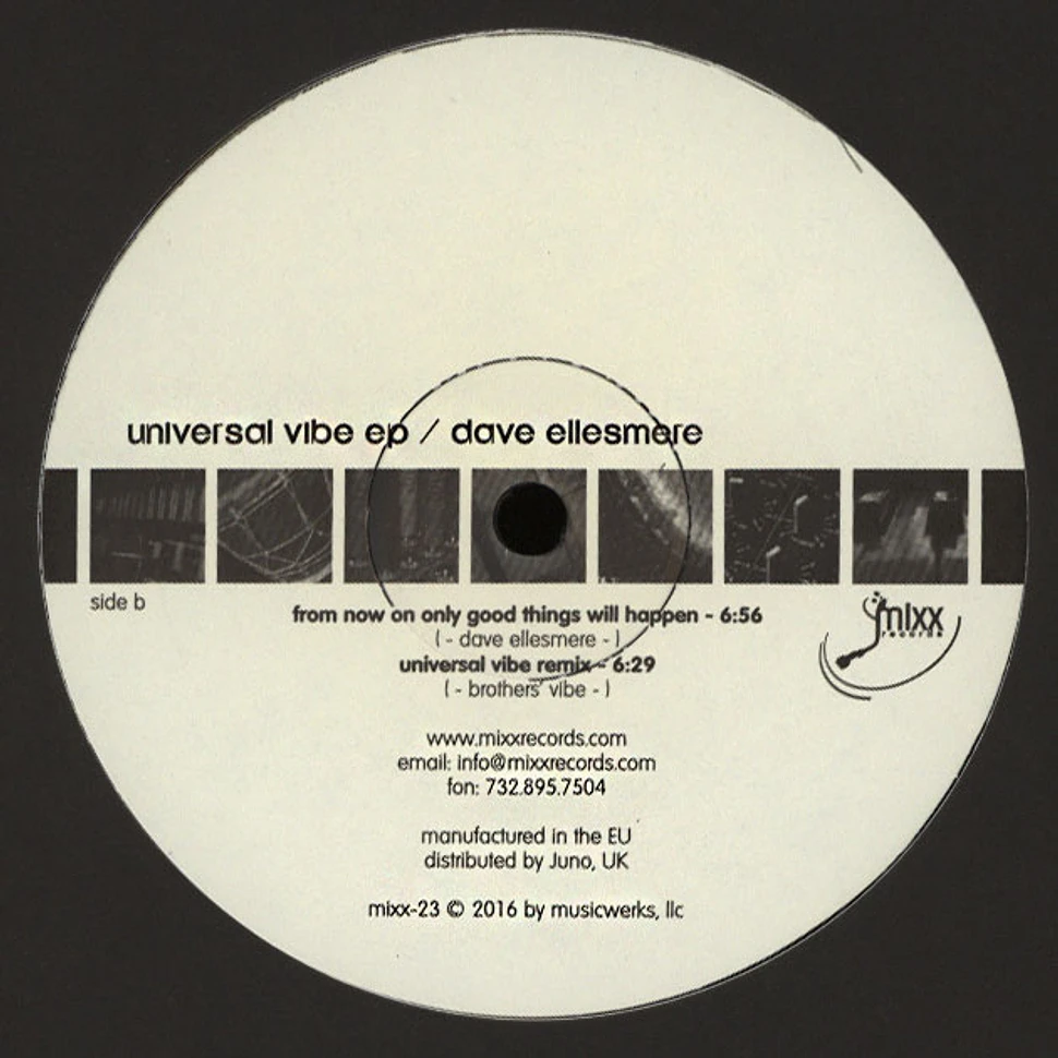 Dave Ellesmere - Universal Vibe EP