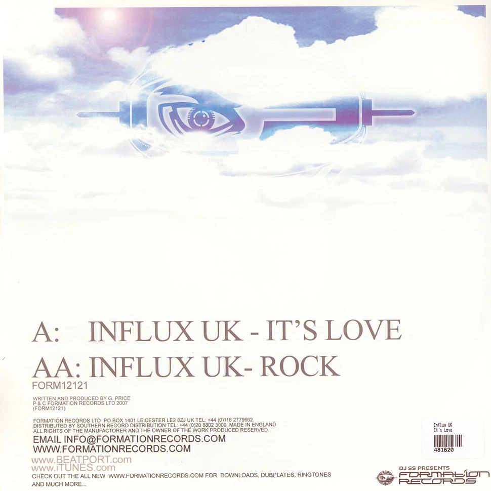 Influx UK - It's Love / Rock