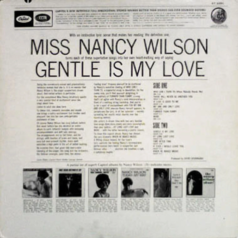 Nancy Wilson - Gentle Is My Love