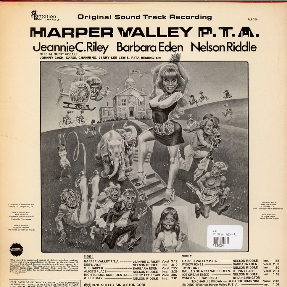 V.A. - Original Movie Soundtrack Recording: Harper Valley P.T.A.