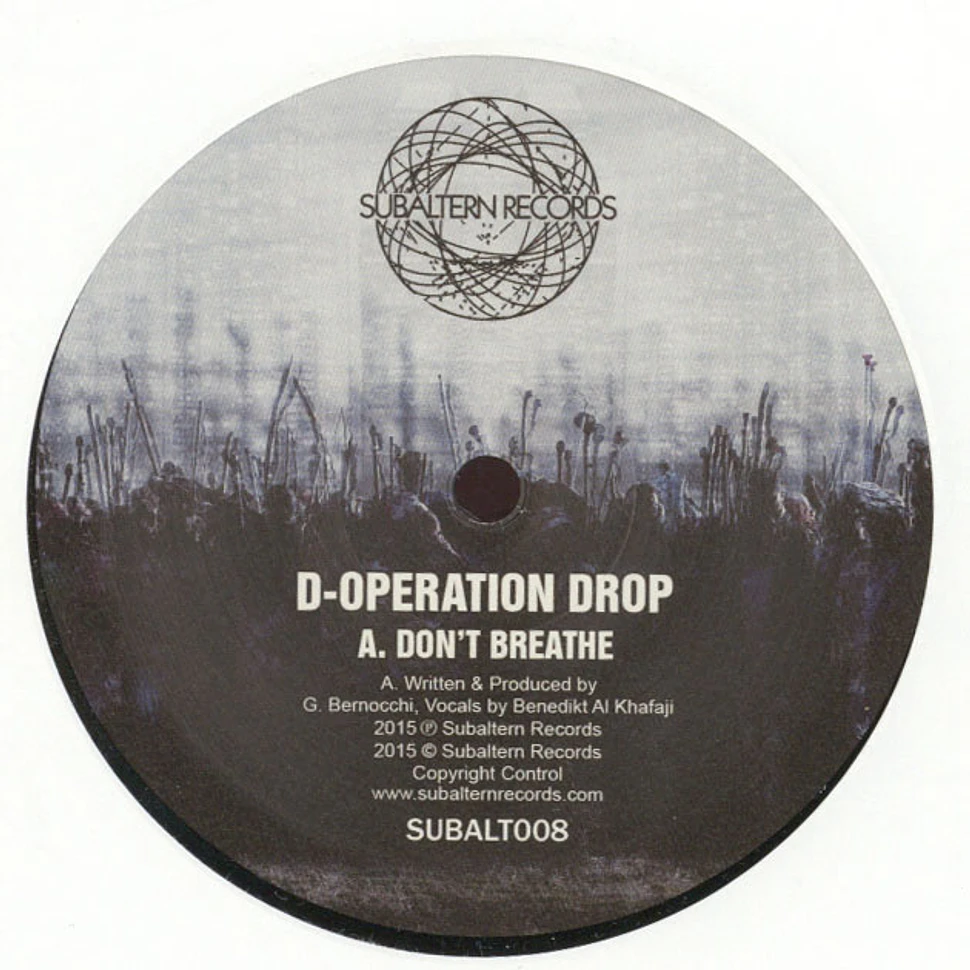 D-Operation Drop & Piezo - Don't Breathe / Flumen