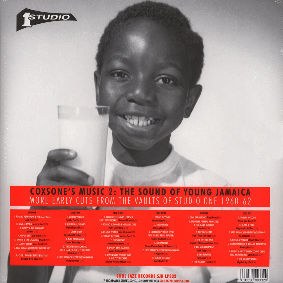 V.A. - Coxsone's Music 2: The Sound Of Young Jamaica – More Early Cuts From The Vaults Of Studio One 1959-63