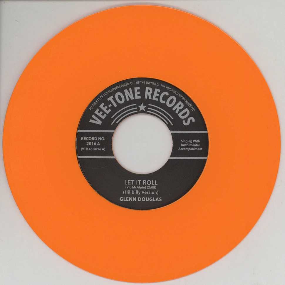 Glenn Douglas - Let It Roll (Boppin' Hillbilly) / Let It Roll (Boppin' Rockabilly)
