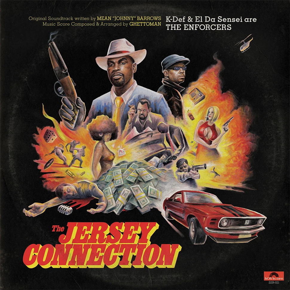 Enforcers, The (K-Def & El Da Sensei) - The Jersey Connection Black Vinyl Edition