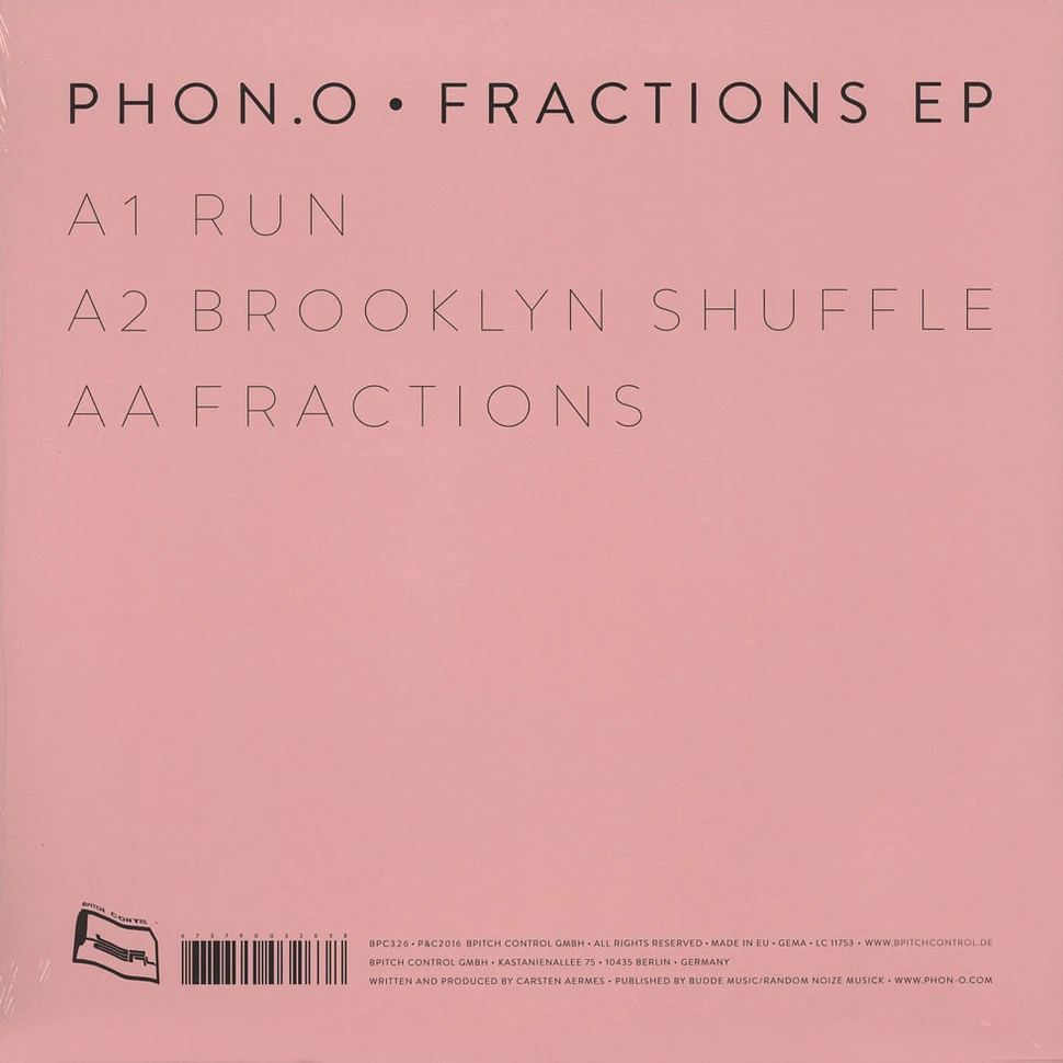Phon.o - Fractions EP