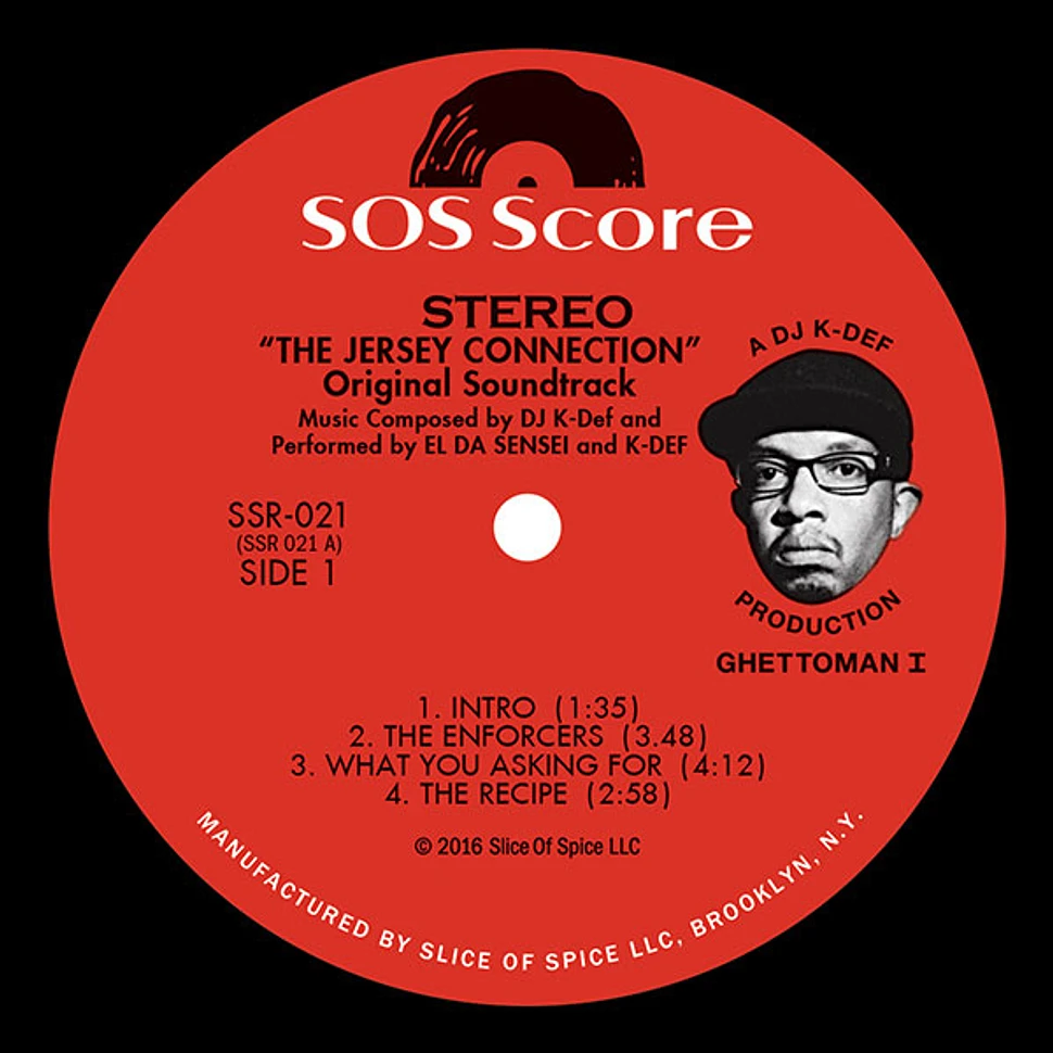 Enforcers, The (K-Def & El Da Sensei) - The Jersey Connection Colored Vinyl Edition