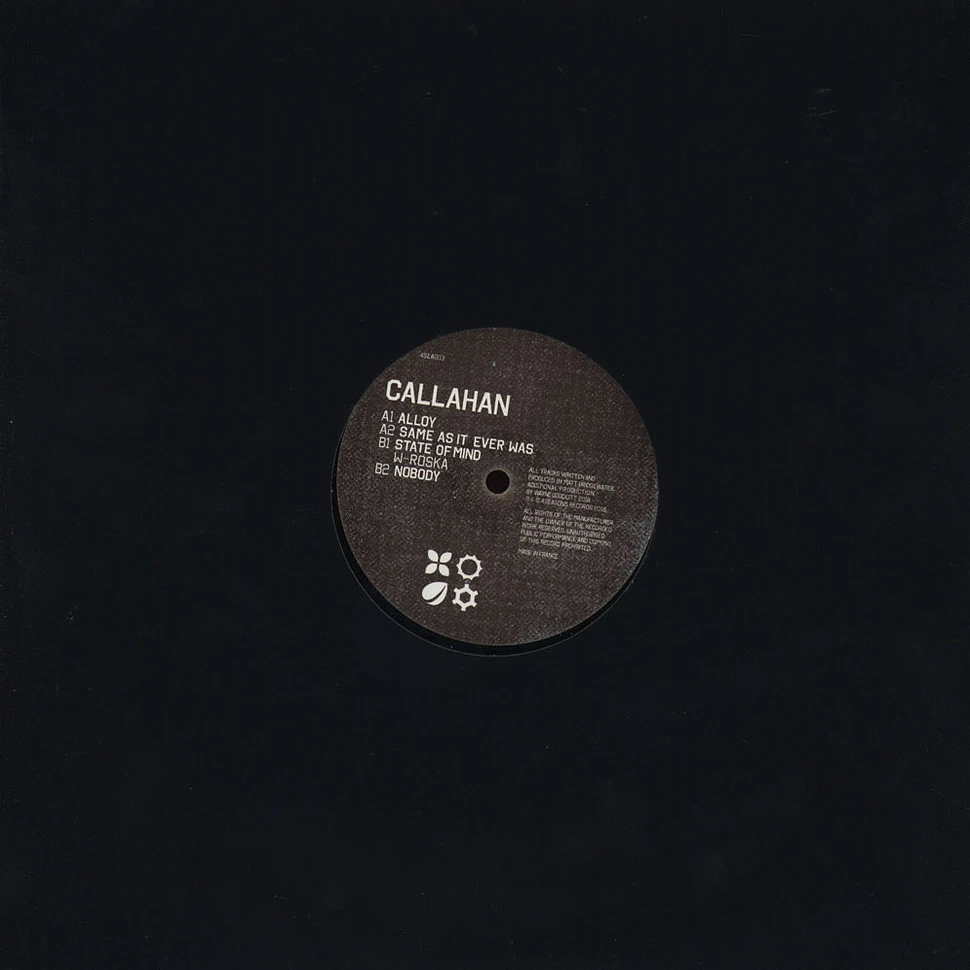 Callahan - Alloy EP