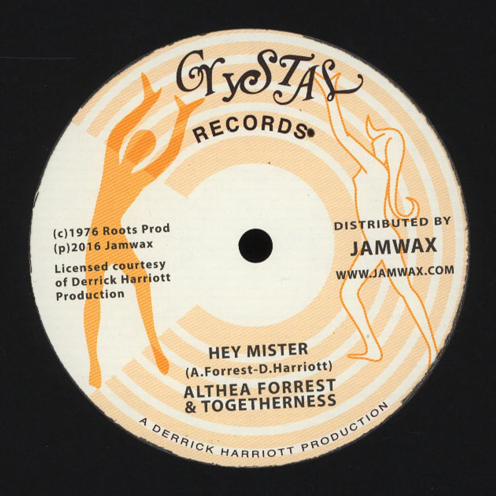 Althea Forrest & Togetherness - Hey Mister