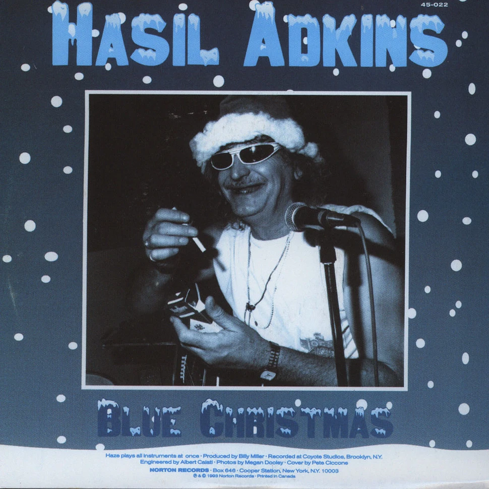 Hasil Adkins - Santa Claus Boogie / Blue Christmas