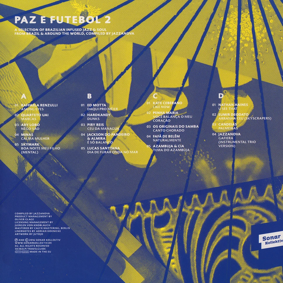 Jazzanova - Paz E Futebol Volume 2 - A Selection Of Brazilian Songs
