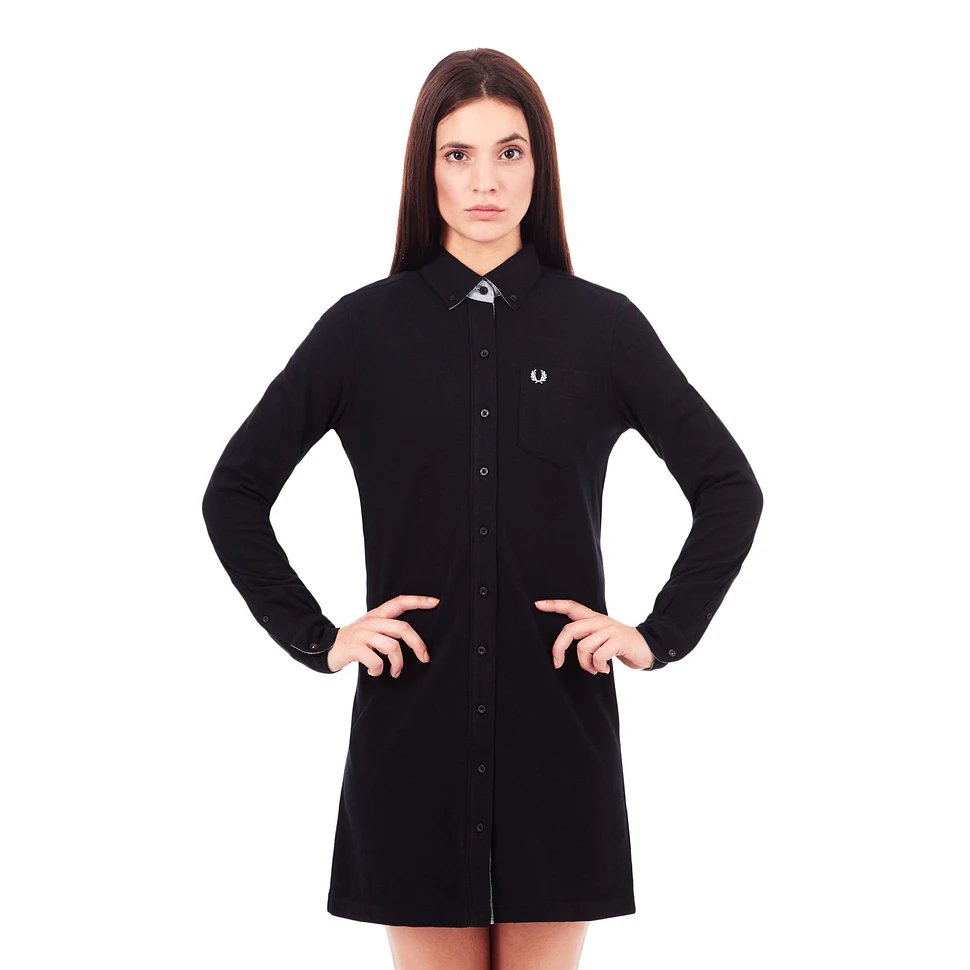 Fred Perry - Pique Boyfriend Fit Shirt Dress