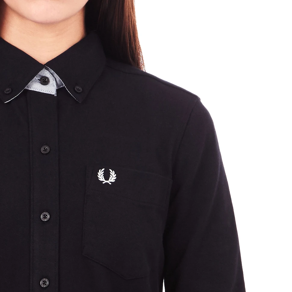 Fred Perry - Pique Boyfriend Fit Shirt Dress