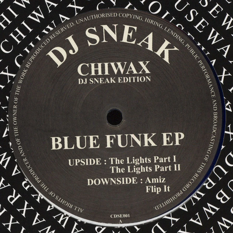 DJ Sneak - Blue Funkt EP