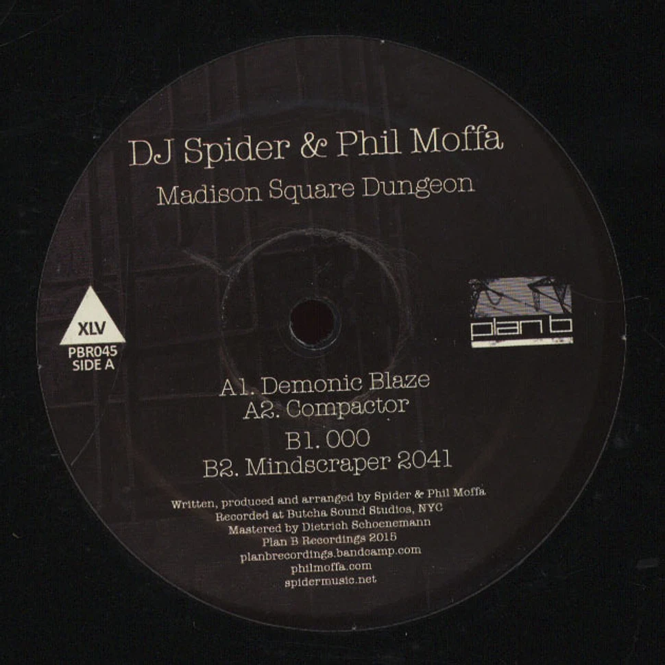 DJ Spider / Phil Moffa - Madison Square Dungeon