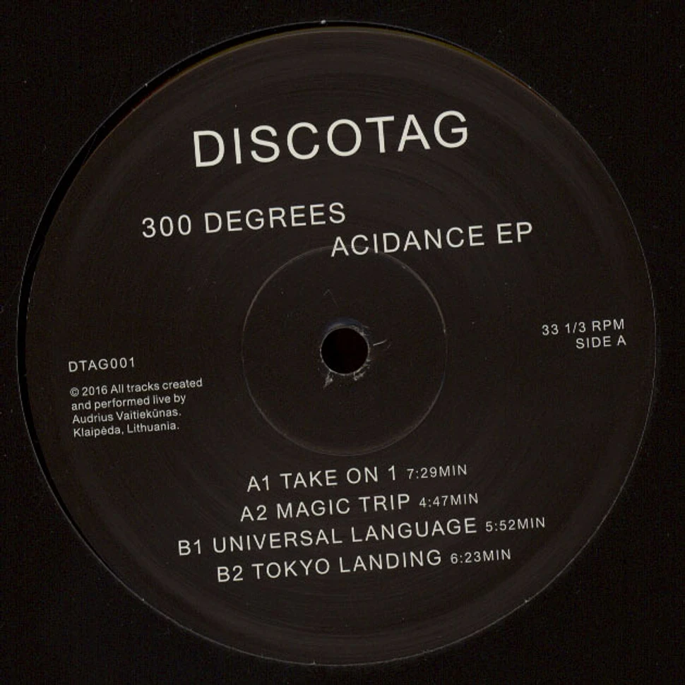 300 Degrees - Acidance EP