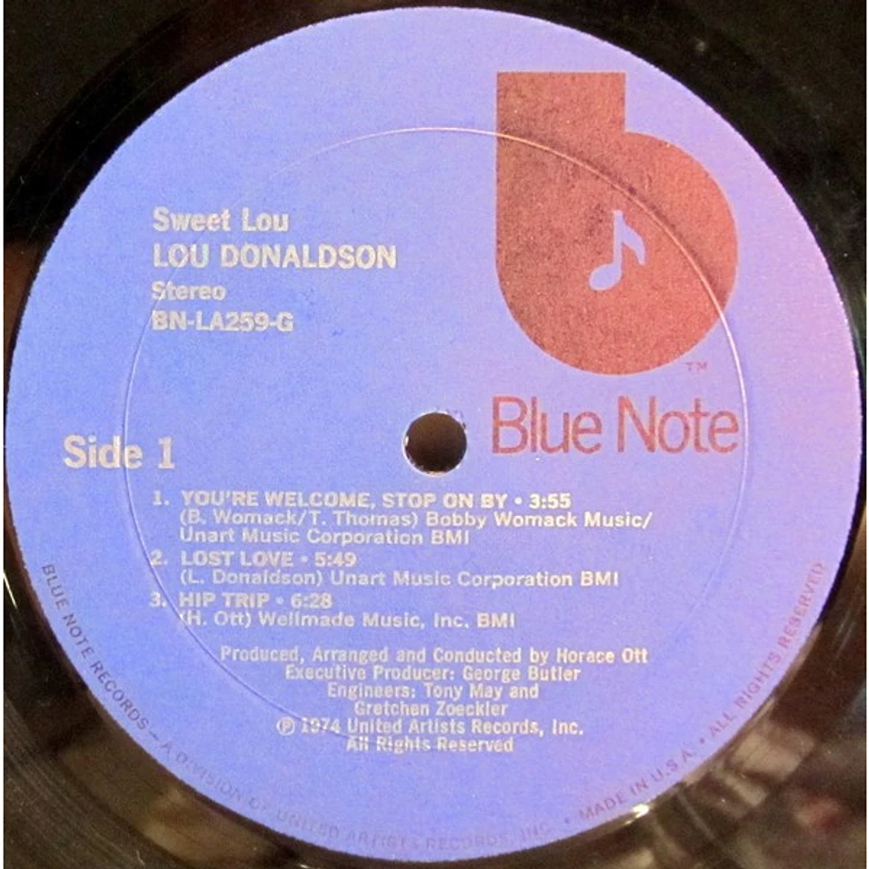 Lou Donaldson - Sweet Lou