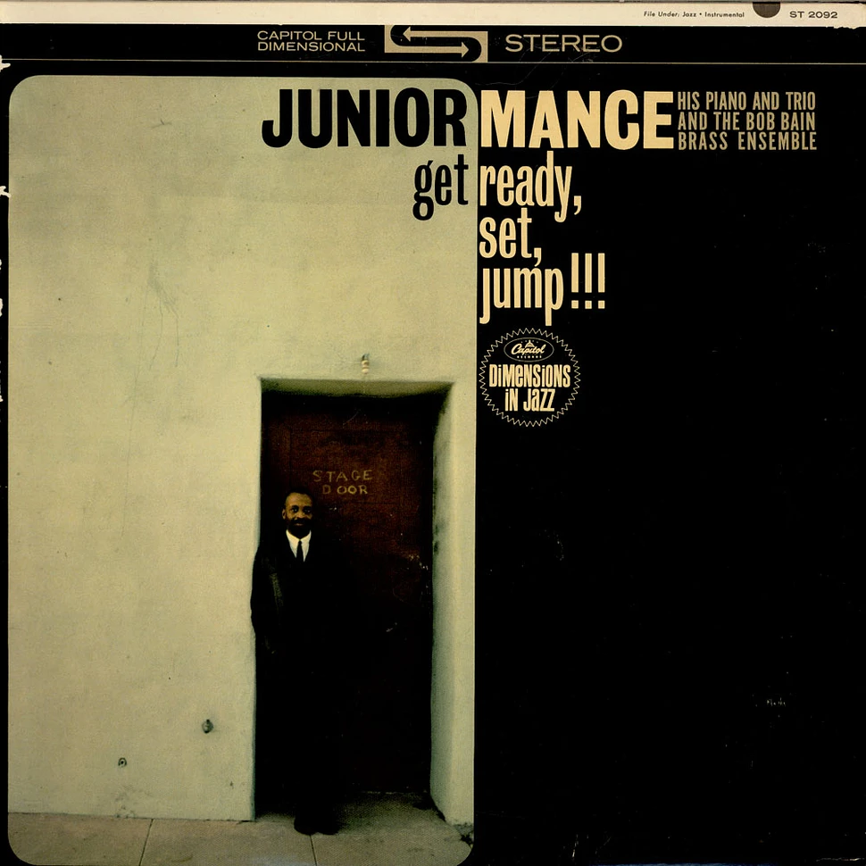 Junior Mance Trio With The Bob Bain Brass Ensemble - Get Ready, Set, Jump!!!
