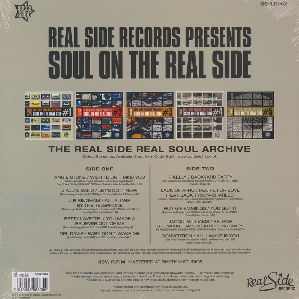 V.A. - Soul On The Real Side - LP Volume 2