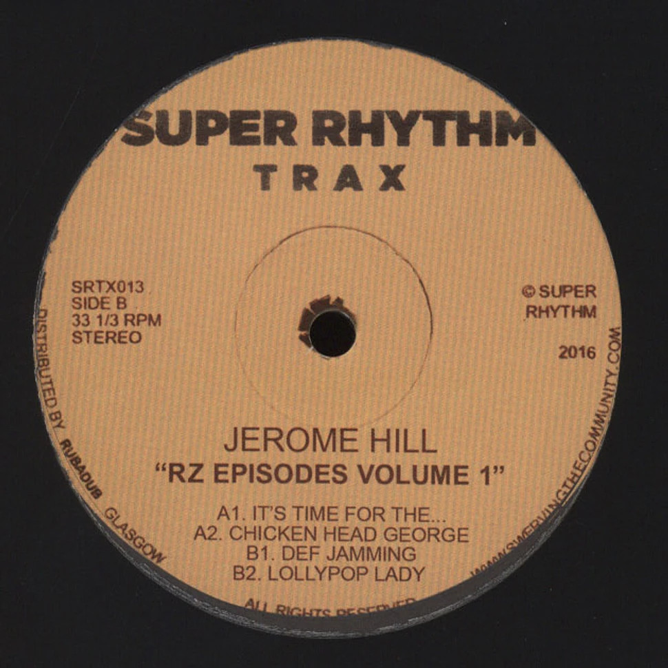 Jerome Hill - RZ Episodes Volume 1