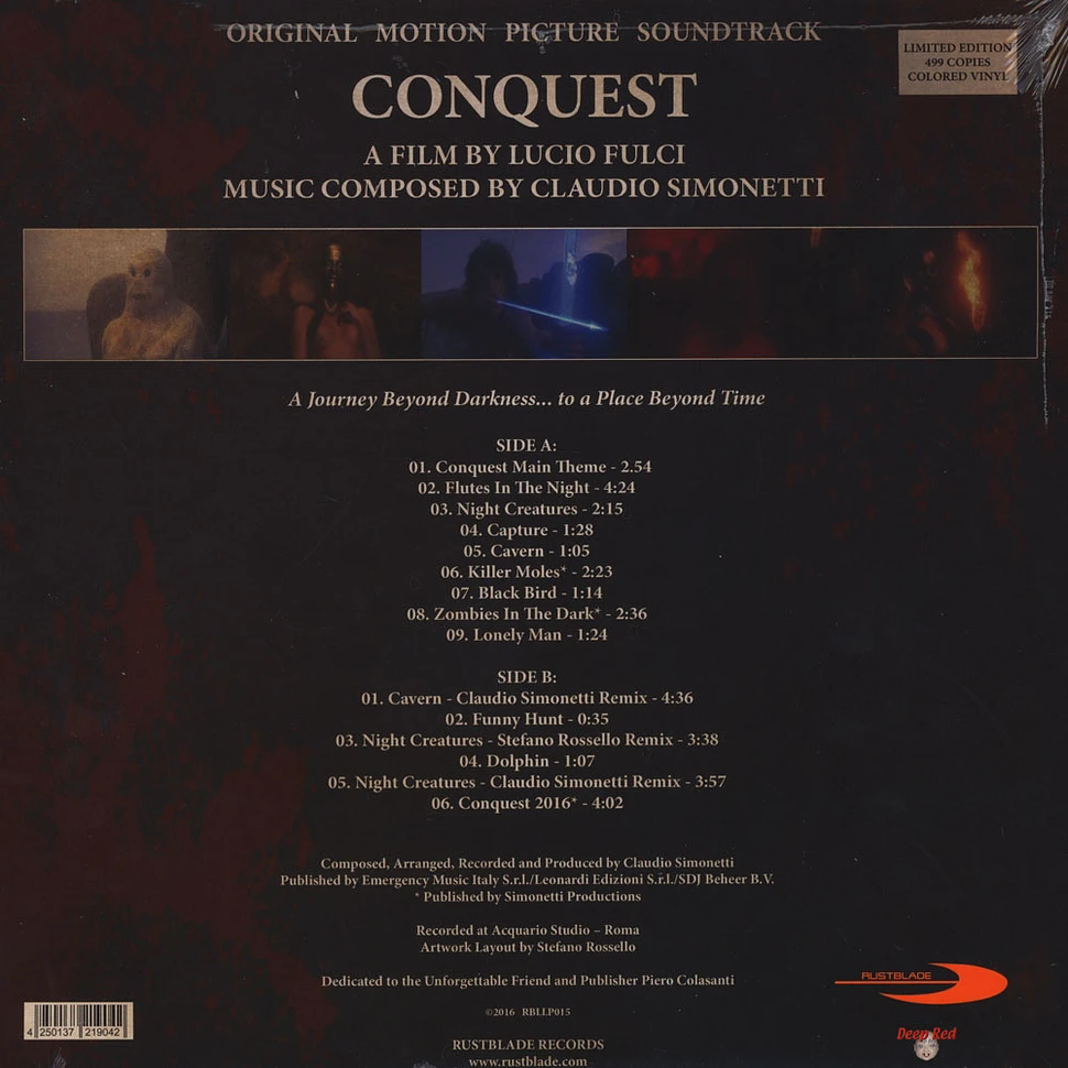 Claudio Simonetti - OST Conquest