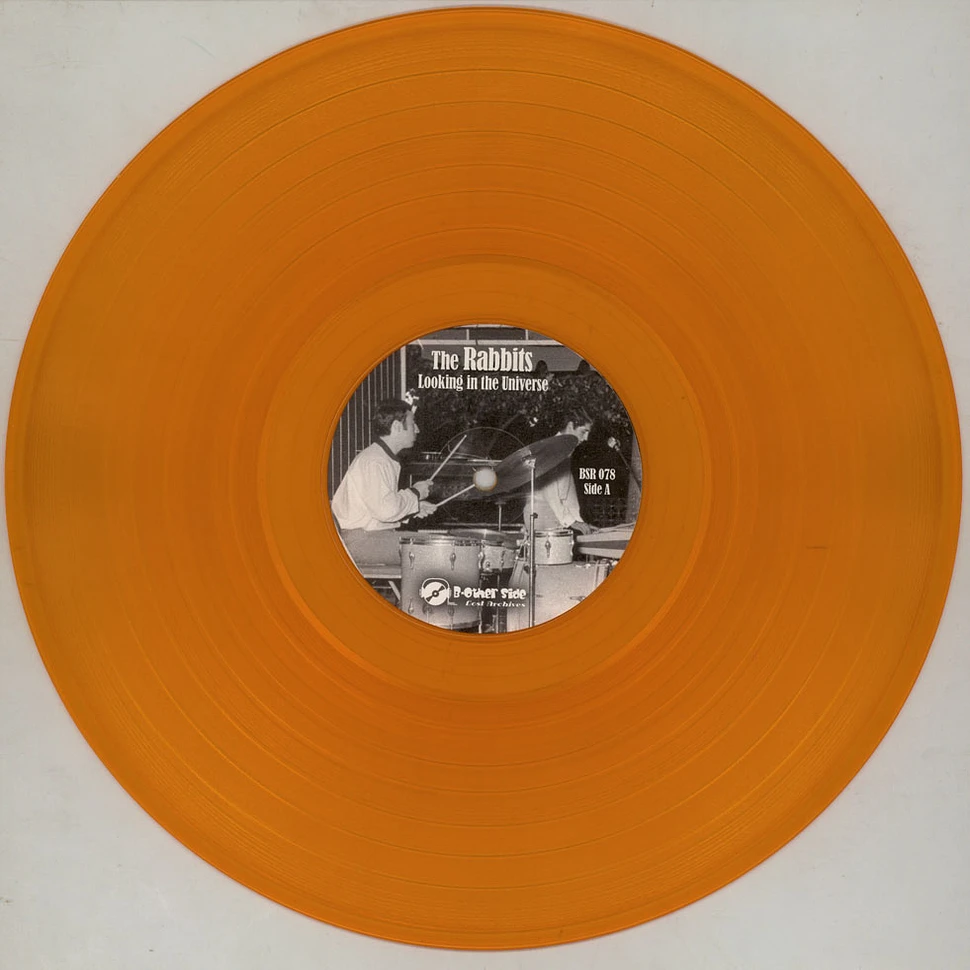 Rabbits - Looking In The Universe Orange Vinyl Edition
