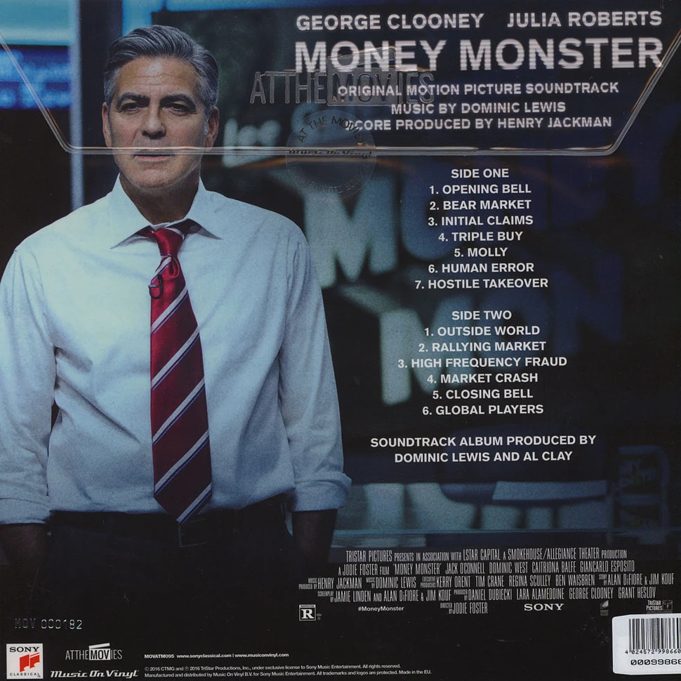 Dominic Lews / Henry Jackman - Money Monster Money Monster Green Vinyl Edition
